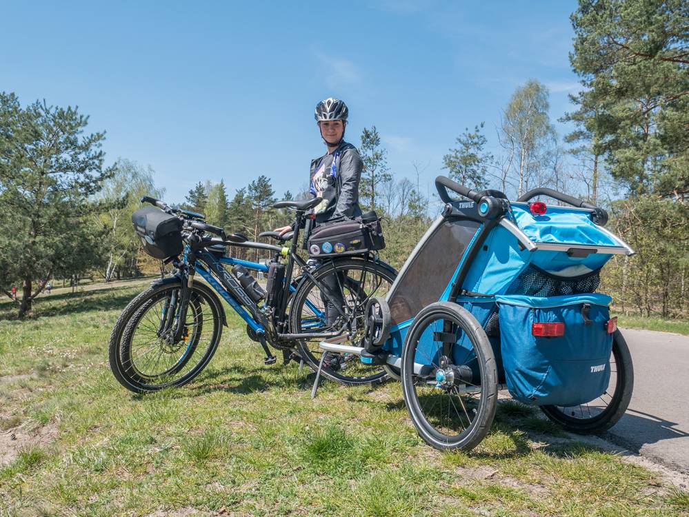 Rowerem z dzieckiem: Jezioro Chechło-Nakło i Park Świerklaniec