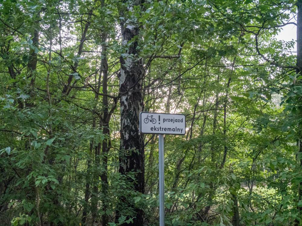 Czarny Szlak Rowerowy wzdłuż Warty