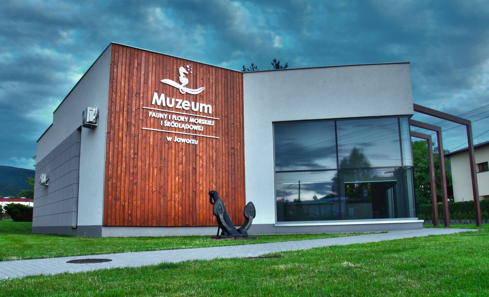 Budynek Muzeum Fauny i Flory Morskiej i Śródlądowej w Jaworzu fot. Archiwum UG Jaworze