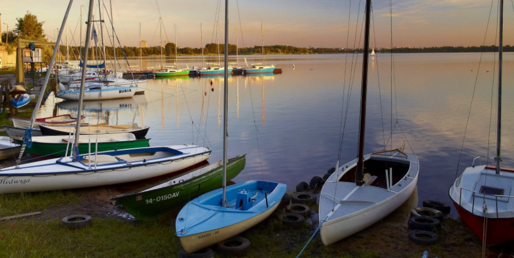 nad jezioro z dzieckiem