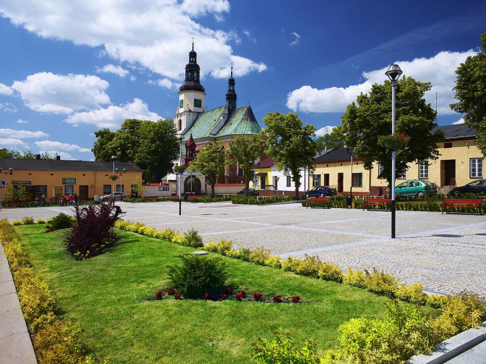 Rynek w Krzepicach