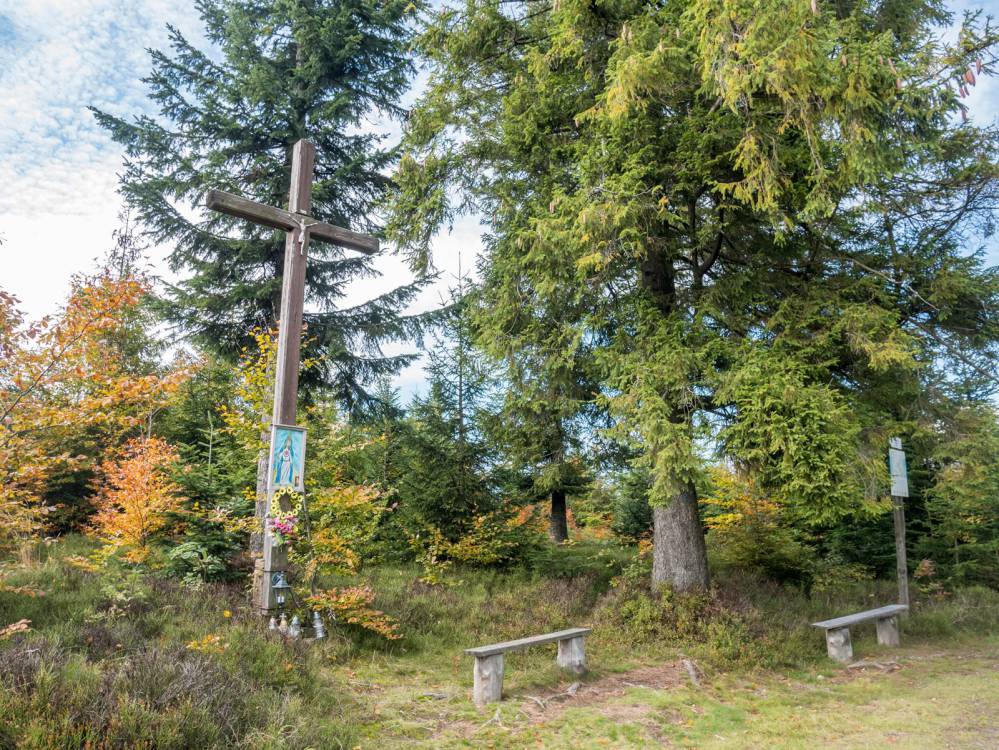 Czarny szlak rowerowy w Węgierskiej Górce